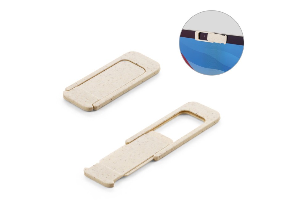 TOWNES. Protettore webcam in fibra di paglia di grano e PP FullGadgets.com