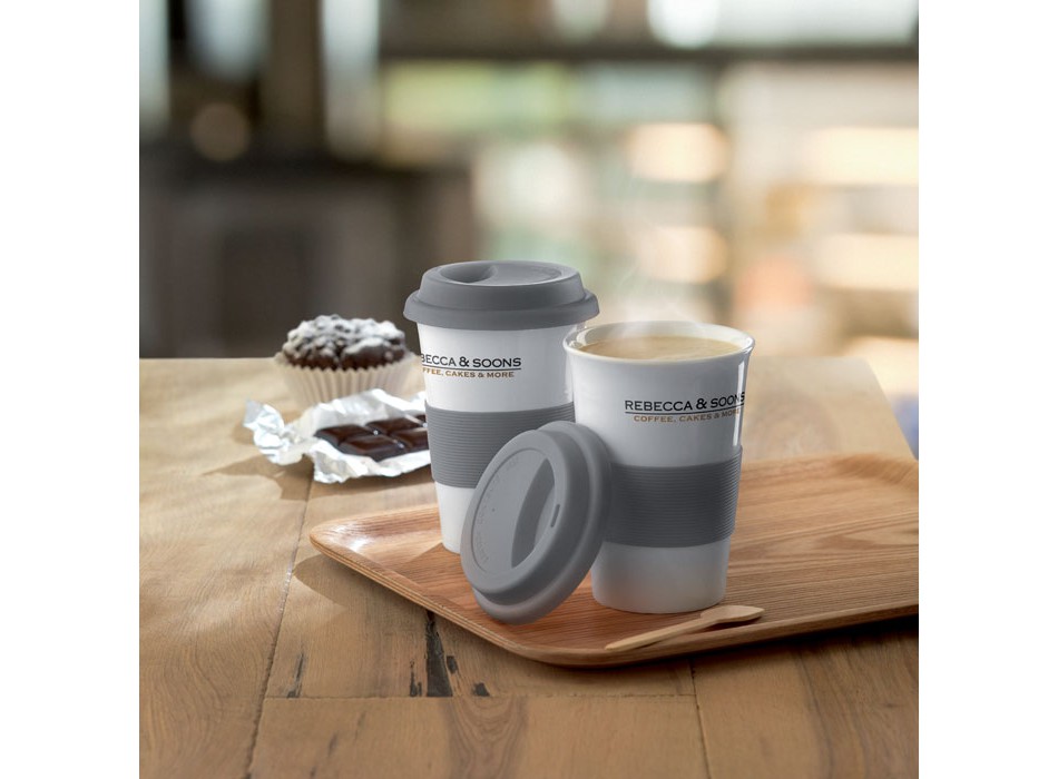 TRIBECA - Tazza in ceramica e silicone FullGadgets.com