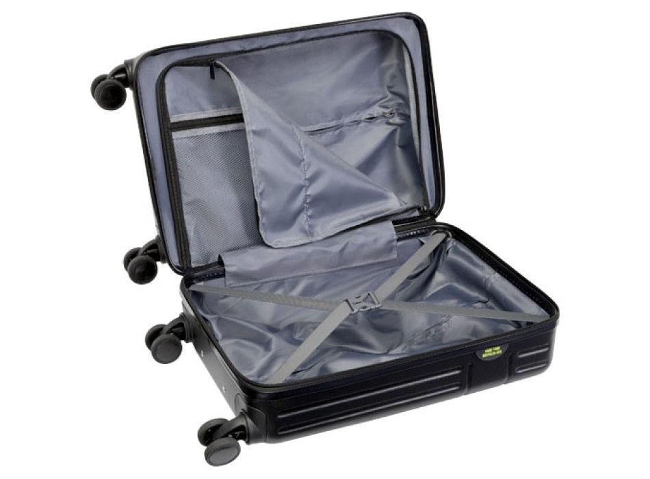 Trolley bagaglio a mano in materiale riciclato certificato GRS da 40 l per portatile da 20" Rover FullGadgets.com