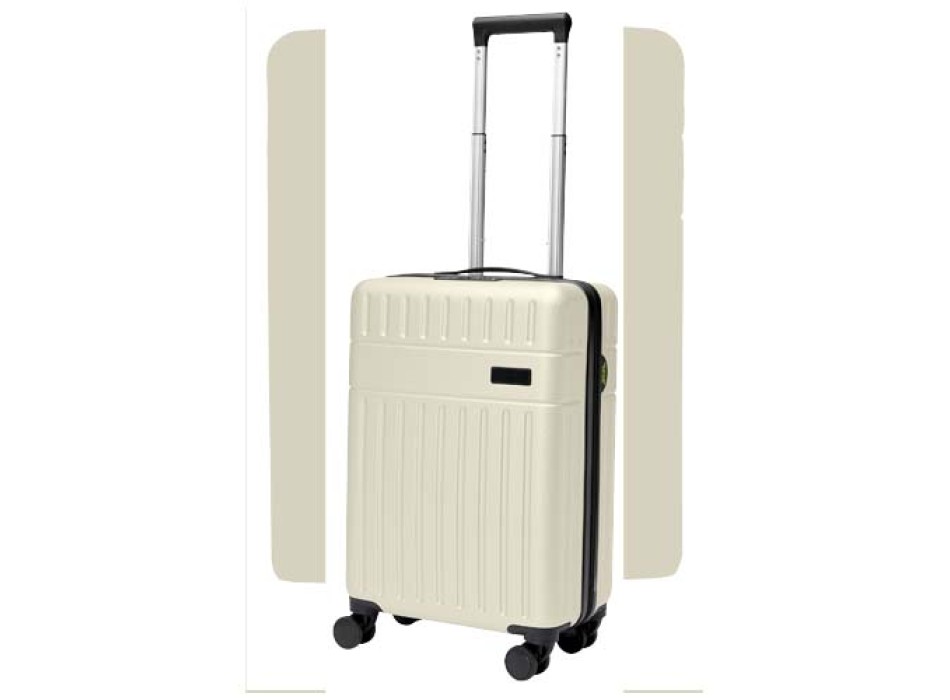 Trolley bagaglio a mano in materiale riciclato certificato GRS da 40 l per portatile da 20" Rover FullGadgets.com