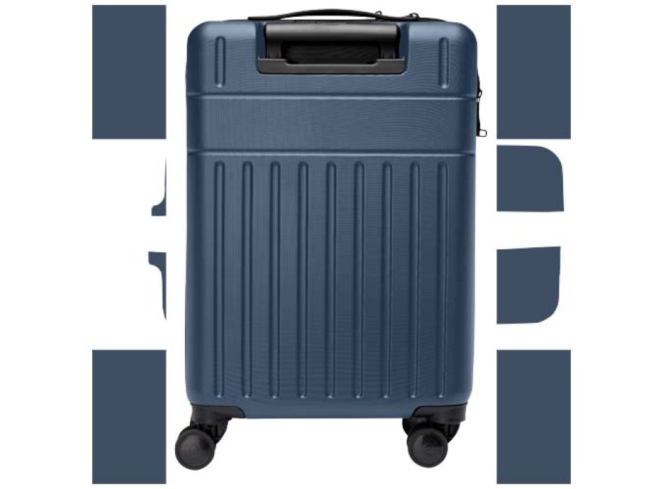 Trolley bagaglio a mano in materiale riciclato certificato GRS da 40 l per portatile da 20" Rover FullGadgets.com