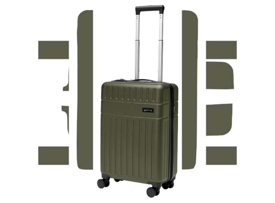 Trolley bagaglio a mano in materiale riciclato certificato GRS da 40 l per portatile da 20" Rover FullGadgets.com