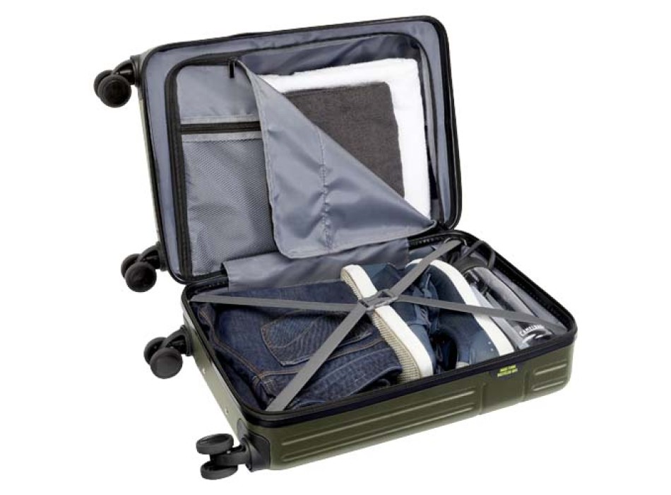 Trolley bagaglio a mano in materiale riciclato certificato GRS da 40 l per portatile da 20" Rover FullGadgets.com