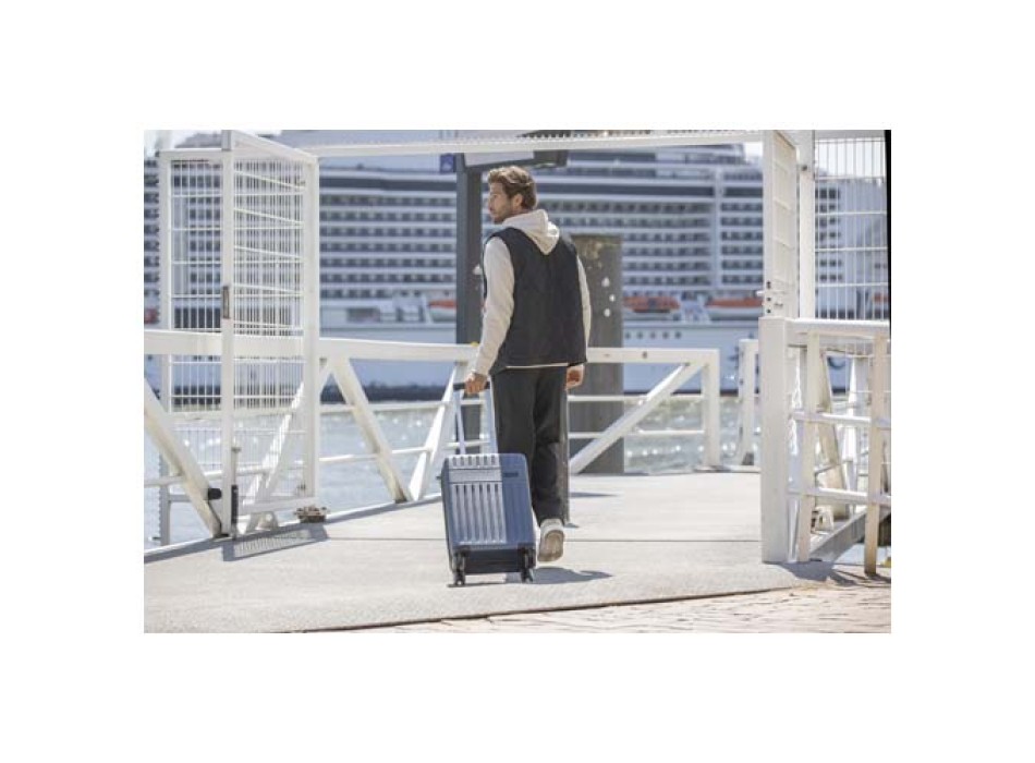Trolley bagaglio a mano in materiale riciclato certificato GRS da 40 l per portatile da 20" Rover FullGadgets.com
