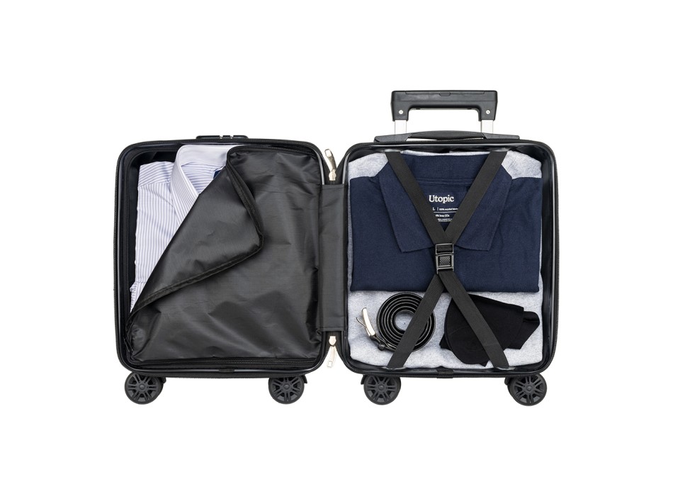 Trolley rigido cabin size in ABS FullGadgets.com