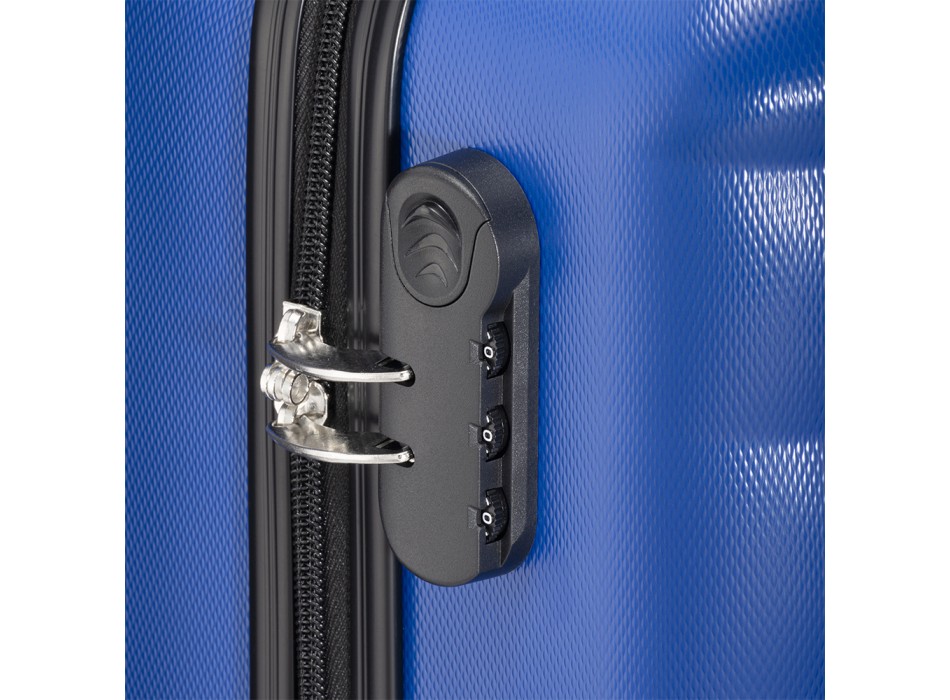 Trolley rigido  da 20 pollici in ABS con lucchetto di sicurezza FullGadgets.com