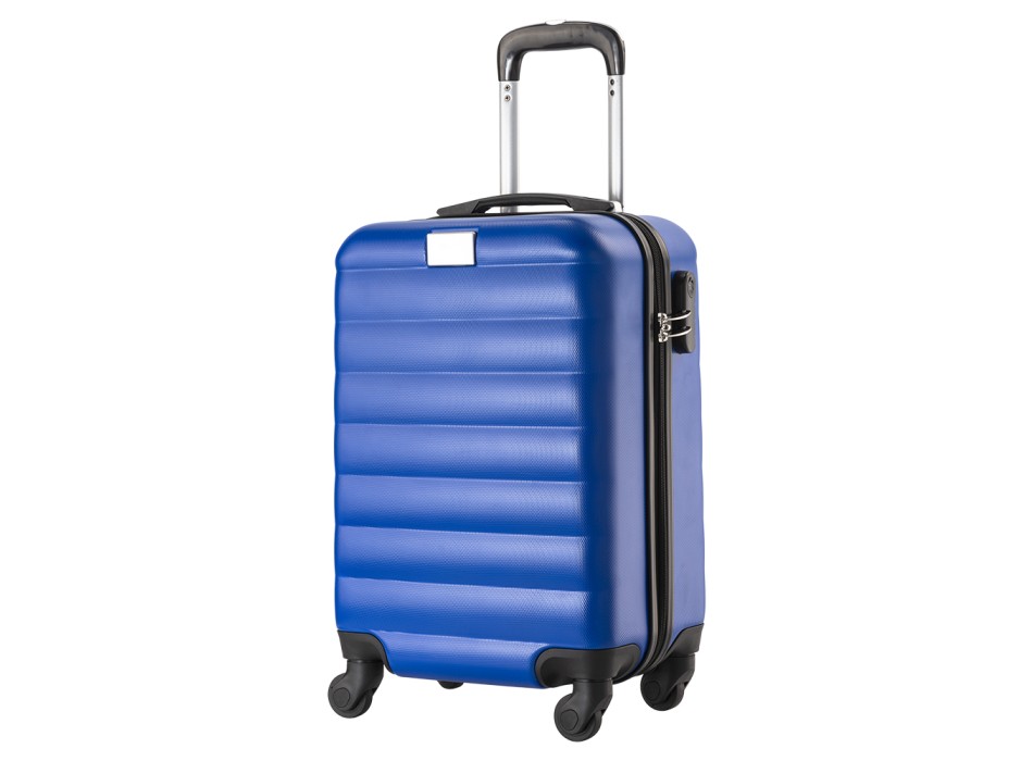 Trolley rigido  da 20 pollici in ABS con lucchetto di sicurezza e 4 ruote girevoli FullGadgets.com