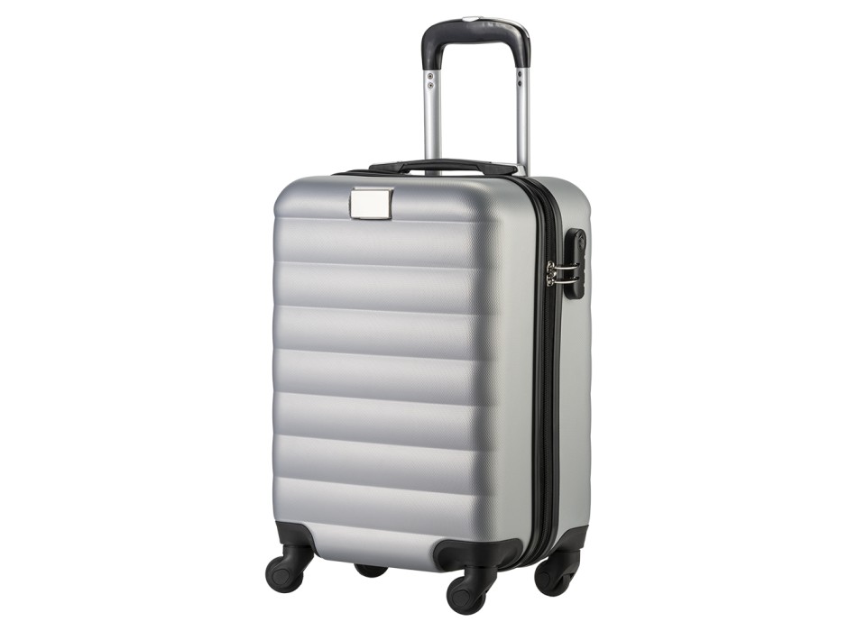 Trolley rigido  da 20 pollici in ABS con lucchetto di sicurezza e 4 ruote girevoli FullGadgets.com