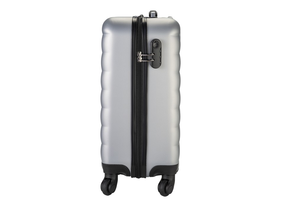 Trolley rigido  da 20 pollici in ABS con lucchetto di sicurezza e 4 ruote girevoli FullGadgets.com