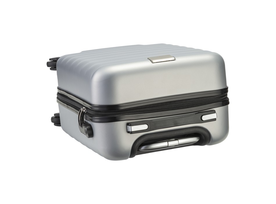 Trolley rigido  da 20 pollici in ABS con lucchetto di sicurezza e 4 ruote girevoli FullGadgets.com