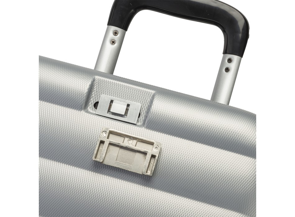 Trolley rigido  da 20 pollici in ABS con lucchetto di sicurezza e 4 ruote girevoli FullGadgets.com