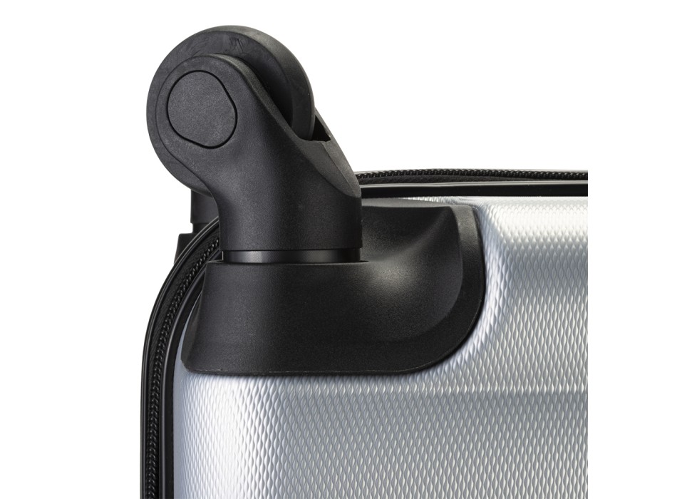 Trolley rigido  da 20 pollici in ABS con lucchetto di sicurezza e 4 ruote girevoli FullGadgets.com