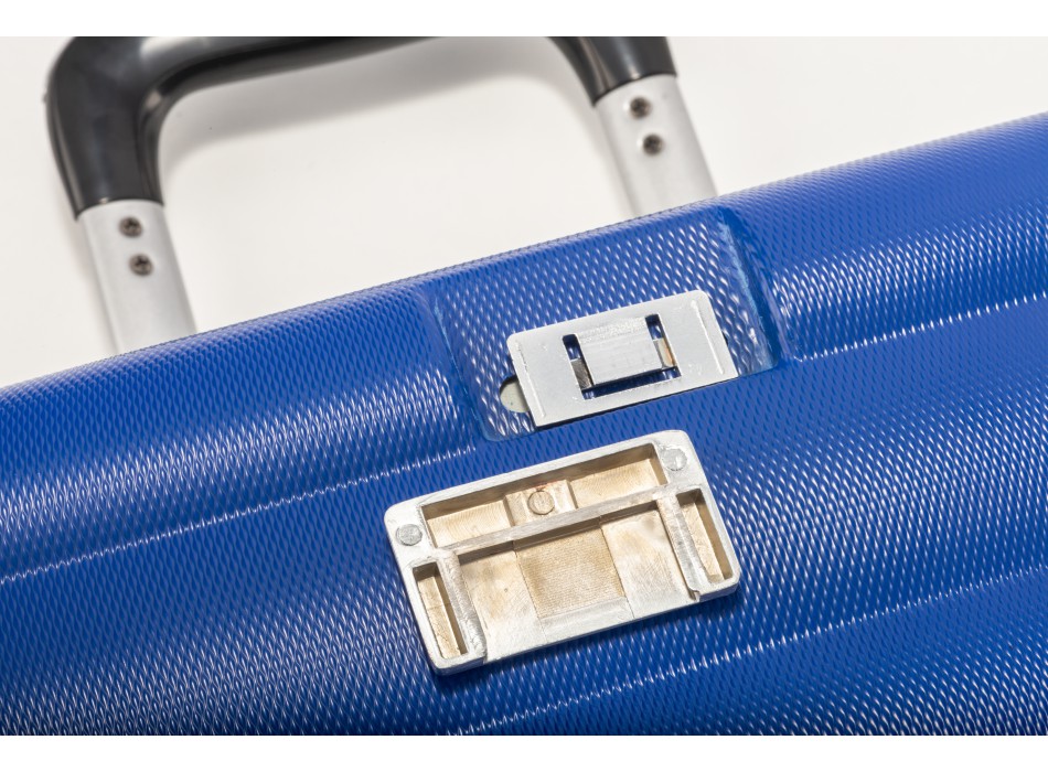 Trolley rigido  da 20 pollici in ABS con lucchetto di sicurezza e 4 ruote girevoli FullGadgets.com