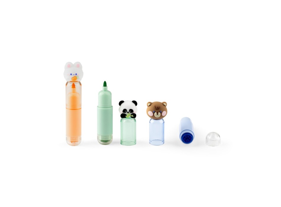 TROPICAL. Set di 3 penne pensate per bambini in ABS FullGadgets.com