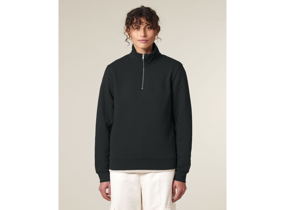 Trucker 2.0 - La felpa con zip a un quarto unisex FullGadgets.com