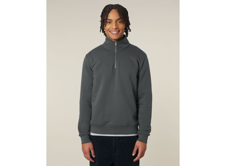 Trucker 2.0 - La felpa con zip a un quarto unisex FullGadgets.com