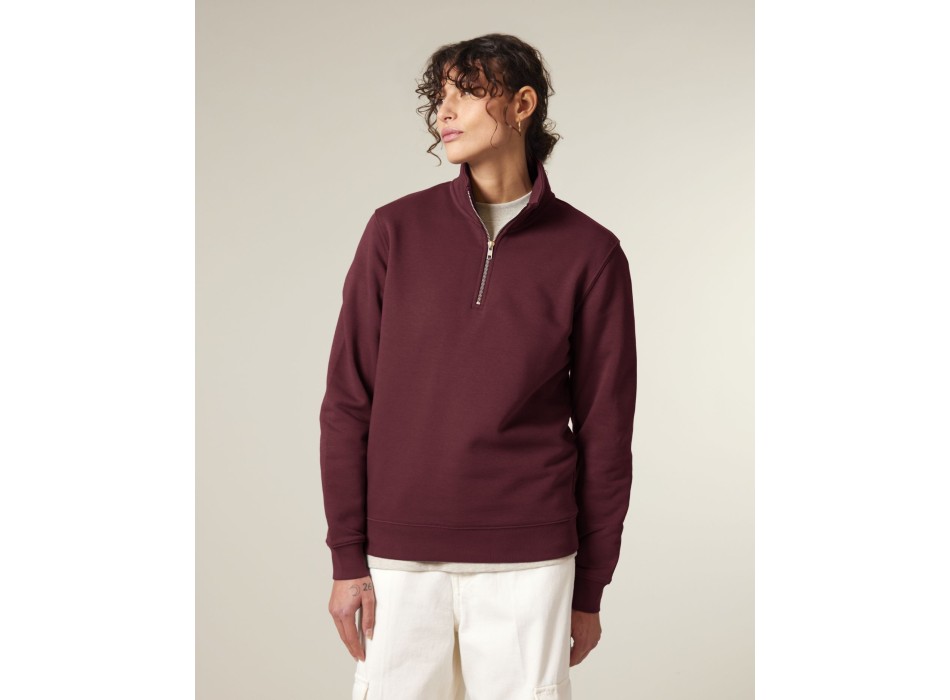 Trucker 2.0 - La felpa con zip a un quarto unisex FullGadgets.com