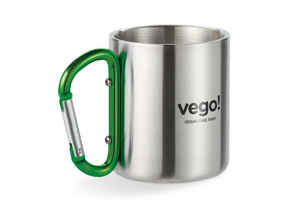 TRUMBO - Tazza in metallo c/moschettone FullGadgets.com