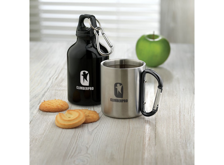 TRUMBO - Tazza in metallo c/moschettone FullGadgets.com