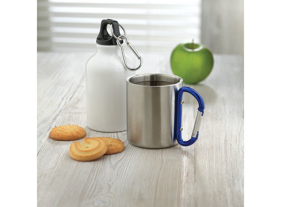 TRUMBO - Tazza in metallo c/moschettone FullGadgets.com