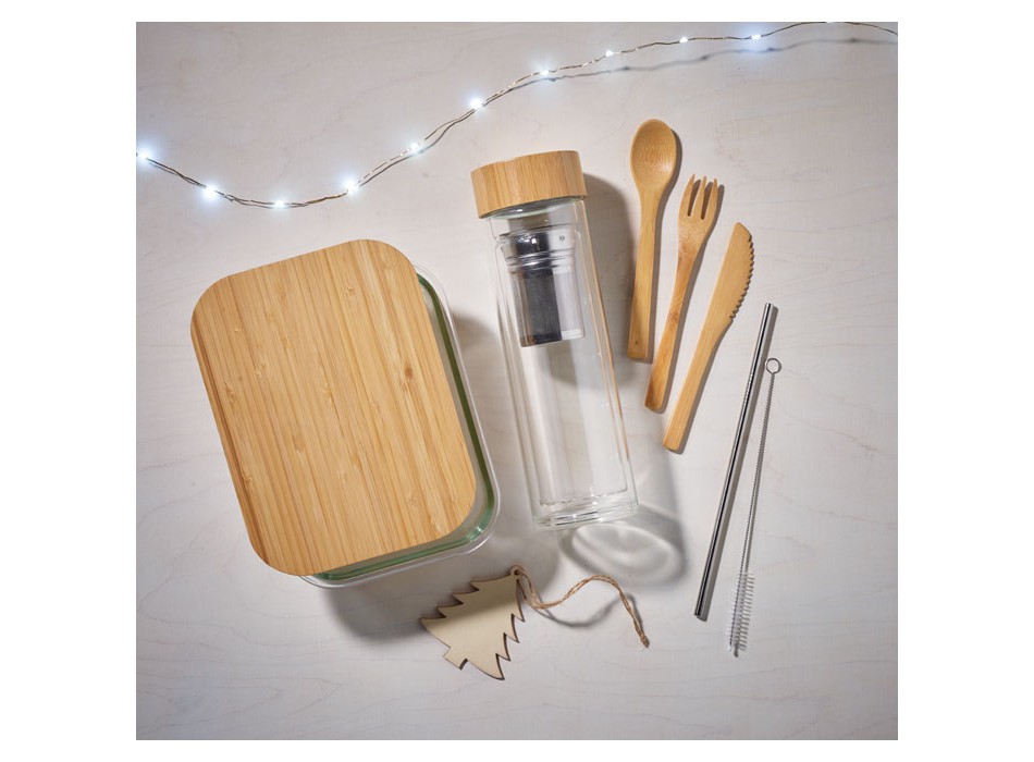 TUNDRA LUNCHBOX - Portapranzo in bamboo FullGadgets.com