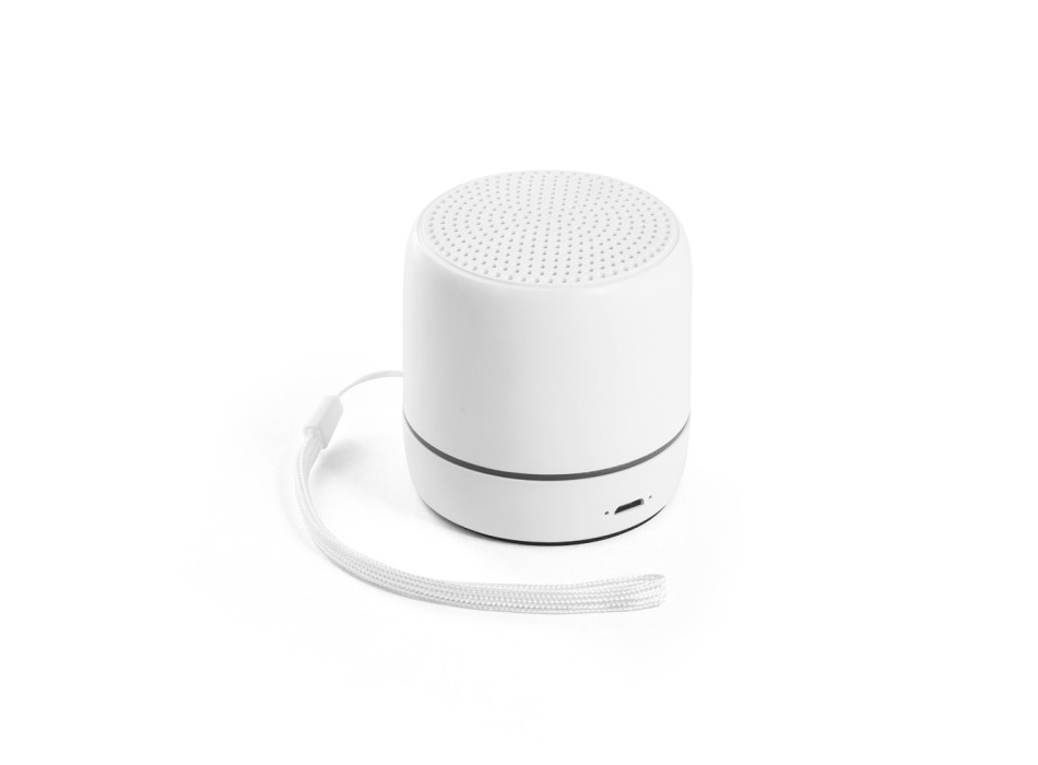 TURING. Altoparlante portatile da 3W con 4 ore di autonomia con il ABS riciclato (100% rABS) FullGadgets.com