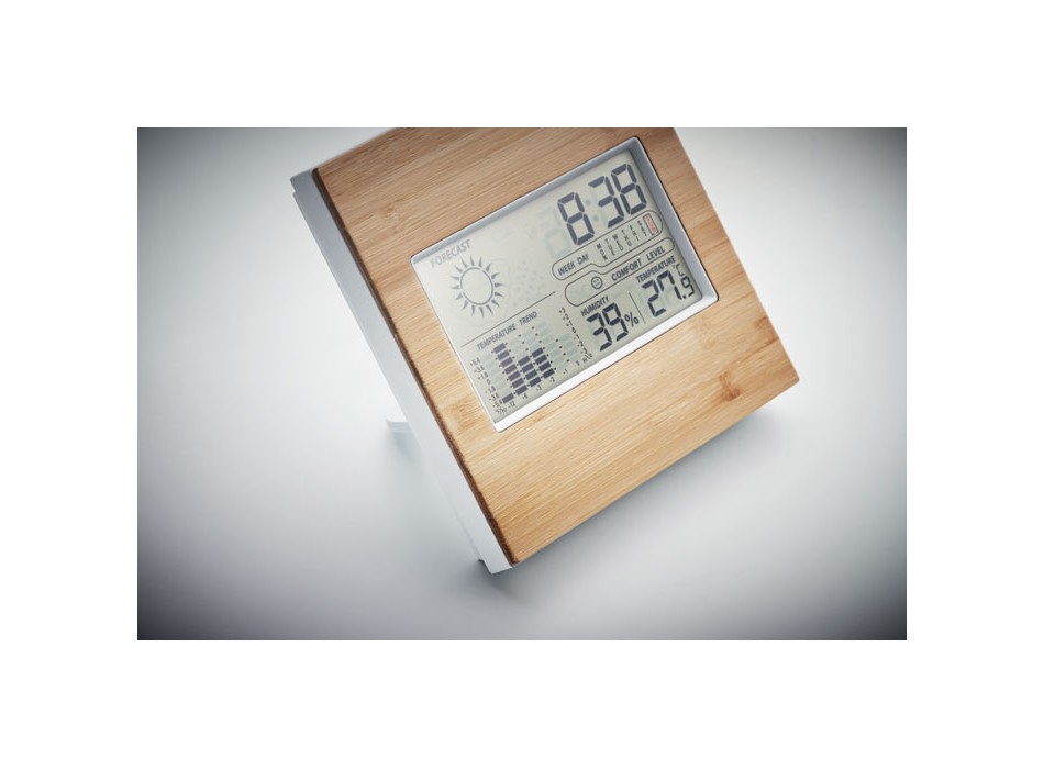 TURKU - Stazione meteo in bamboo FullGadgets.com