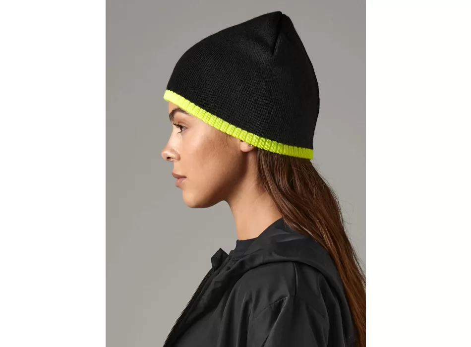Two-Tone Pull-On Beanie FullGadgets.com
