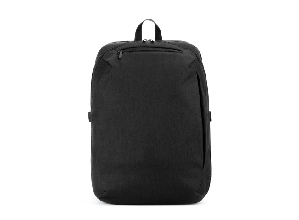 UDINE. Zaino con scomparto apribile completamente in poliestere riciclato 300D ad alta densità 16" FullGadgets.com