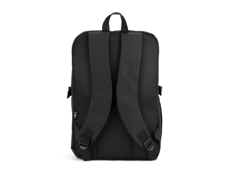 UDINE. Zaino con scomparto apribile completamente in poliestere riciclato 300D ad alta densità 16" FullGadgets.com
