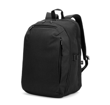UDINE. Zaino con scomparto apribile completamente in poliestere riciclato 300D ad alta densità 16" FullGadgets.com