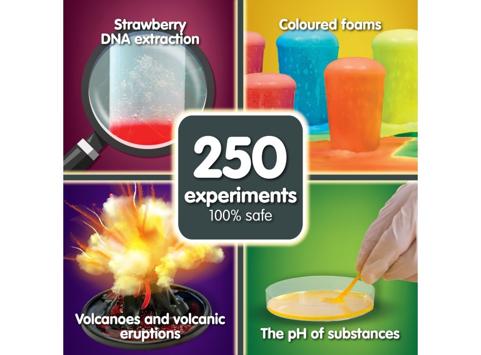 ULTRA KIT 250 EXPERIENCES. Gioco educativo per bambini FullGadgets.com