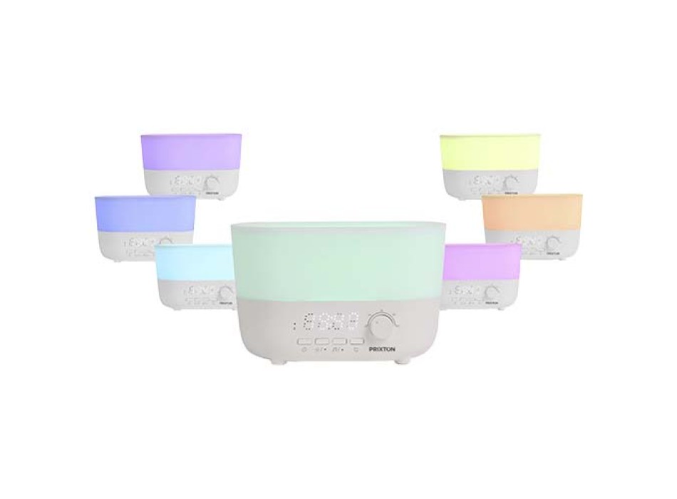 Umidificatore e diffusore di aromi 4 in 1 Prixton Connected FullGadgets.com