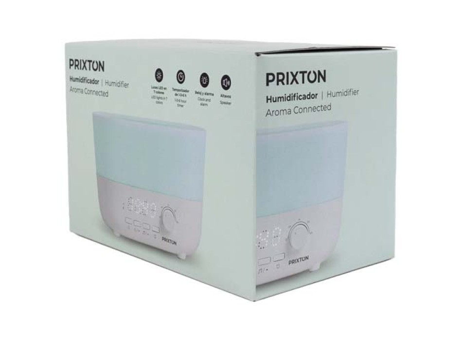 Umidificatore e diffusore di aromi 4 in 1 Prixton Connected FullGadgets.com