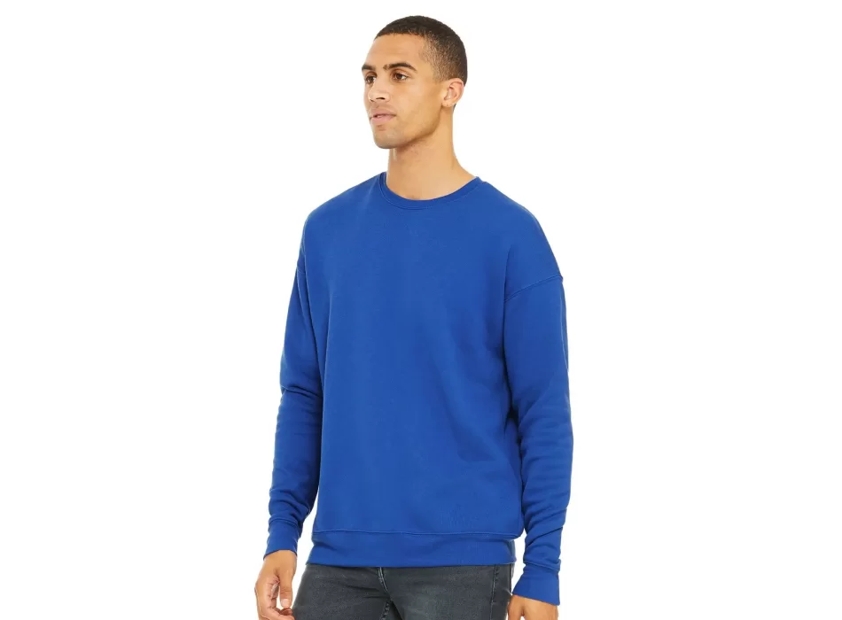 Unisex Sponge Fleece Drop Shoulder Sweatshirt FullGadgets.com