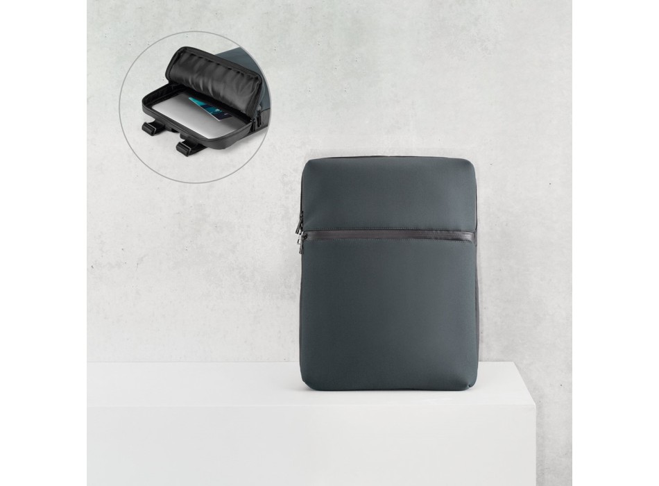 URBAN BACKPACK. Zaino porta PC 14'' in soft shell e tela cerata FullGadgets.com