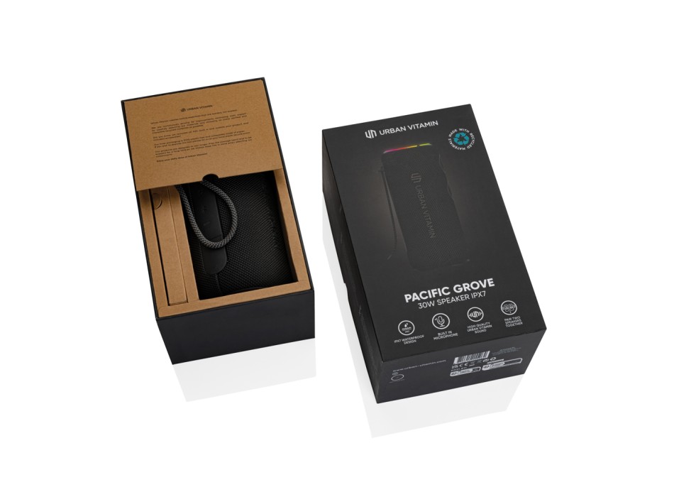 Urban Vitamin Pacific Grove RCS rplastic 30W speaker IPX7 FullGadgets.com