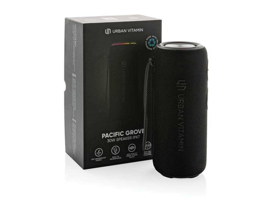 Urban Vitamin Pacific Grove RCS rplastic 30W speaker IPX7 FullGadgets.com