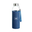 UTAH DENIM - Bottiglia in vetro con pouch FullGadgets.com