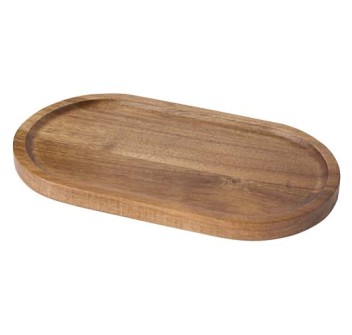 Vassoio da portata in legno di acacia Edge FullGadgets.com