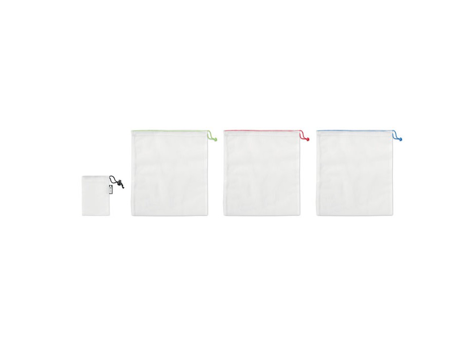 VEGGIE SET RPET - Set di 3 sacche in RPET FullGadgets.com