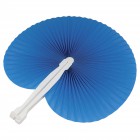 Ventaglio in carta colorata con manico in plastica bianca, lunghezza cm 26 FullGadgets.com