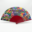 Ventaglio stampato intera superficie plastica - 23 cm  FullGadgets.com