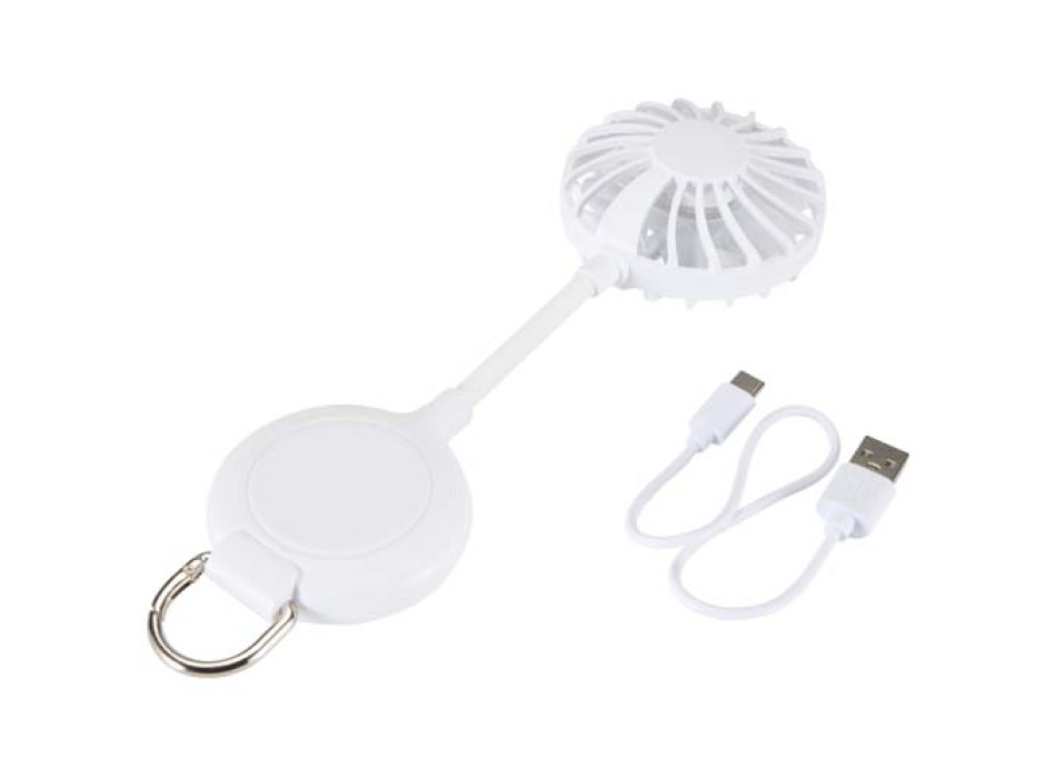  Ventilatore portatile magnetico in plastica riciclata Ventio FullGadgets.com