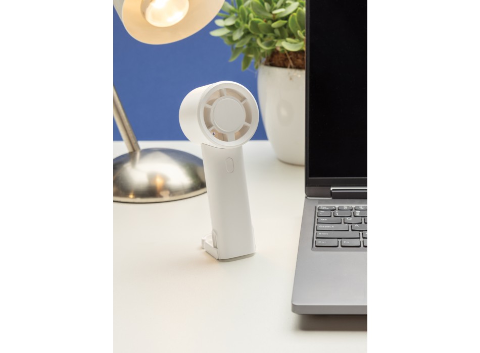 Ventilatore portatile ricarcabile Twist in rPlastica RCS FullGadgets.com