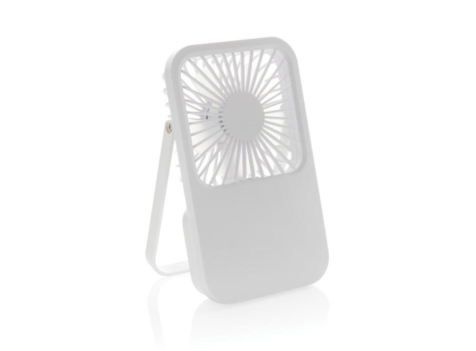 Ventilatore ricaricabile da tavolo Aervina uin rPlastica RCS FullGadgets.com