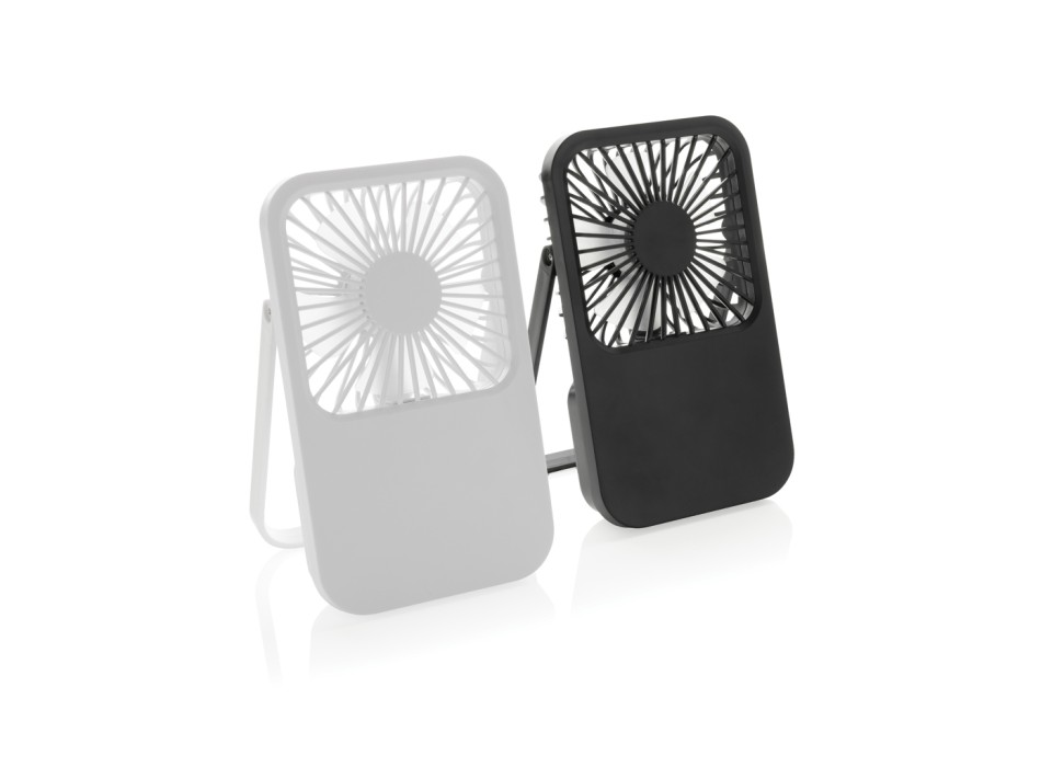 Ventilatore ricaricabile da tavolo Aervina uin rPlastica RCS FullGadgets.com