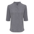 Verbena Linen Look Button Up Beauty Tunic FullGadgets.com