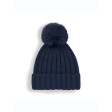 Verbier Fur Pop Pom Chunky Beanie FullGadgets.com