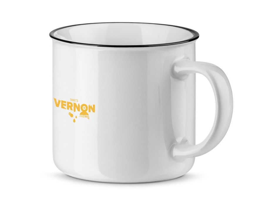 VERNON WHITE. Tazza in ceramica da 340 mL FullGadgets.com